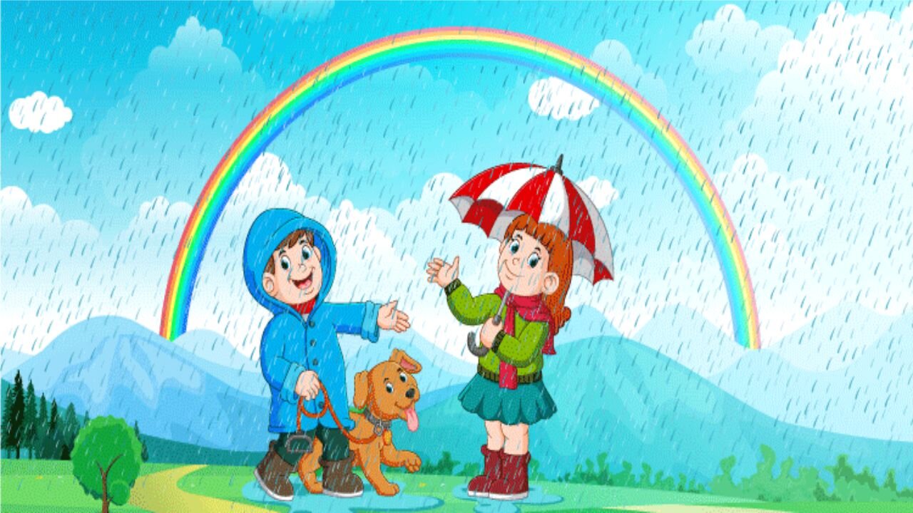 Rainy Days | Kids Cartoon | Kids Rhymes | KidsTv