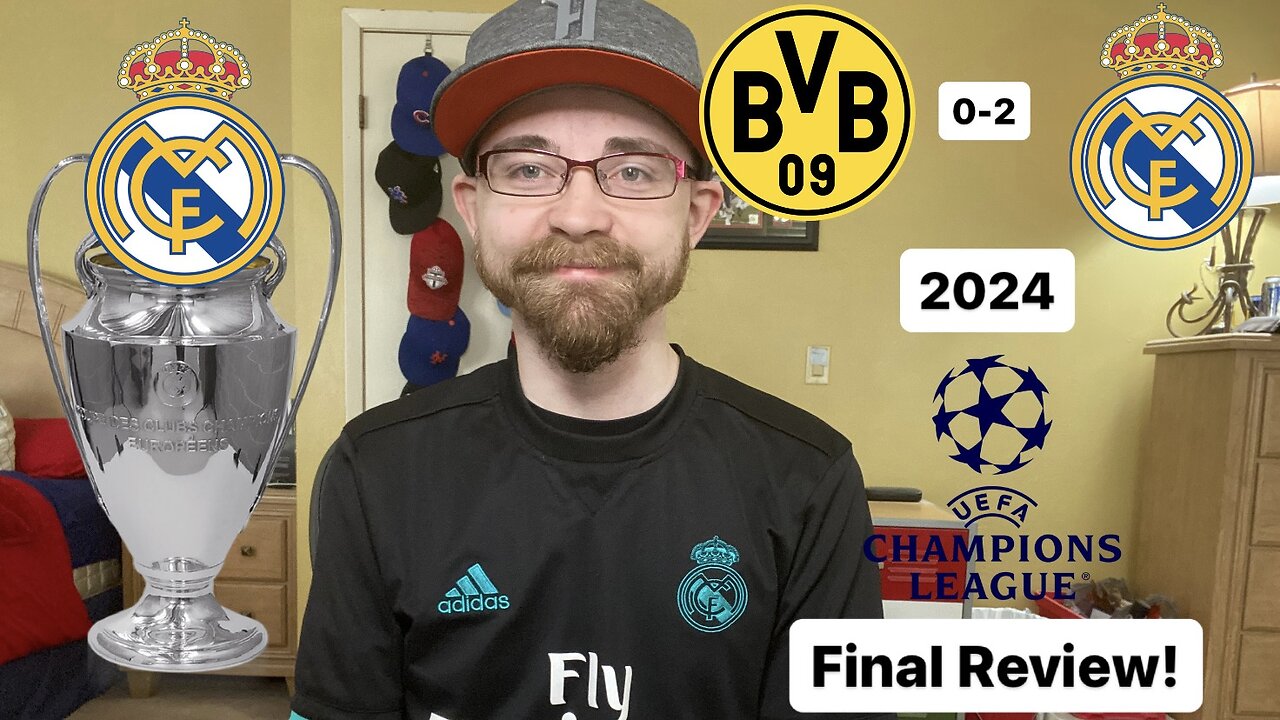 RSR6: Borussia Dortmund 0-2 Real Madrid CF 2024 UEFA Champions League Final Review!