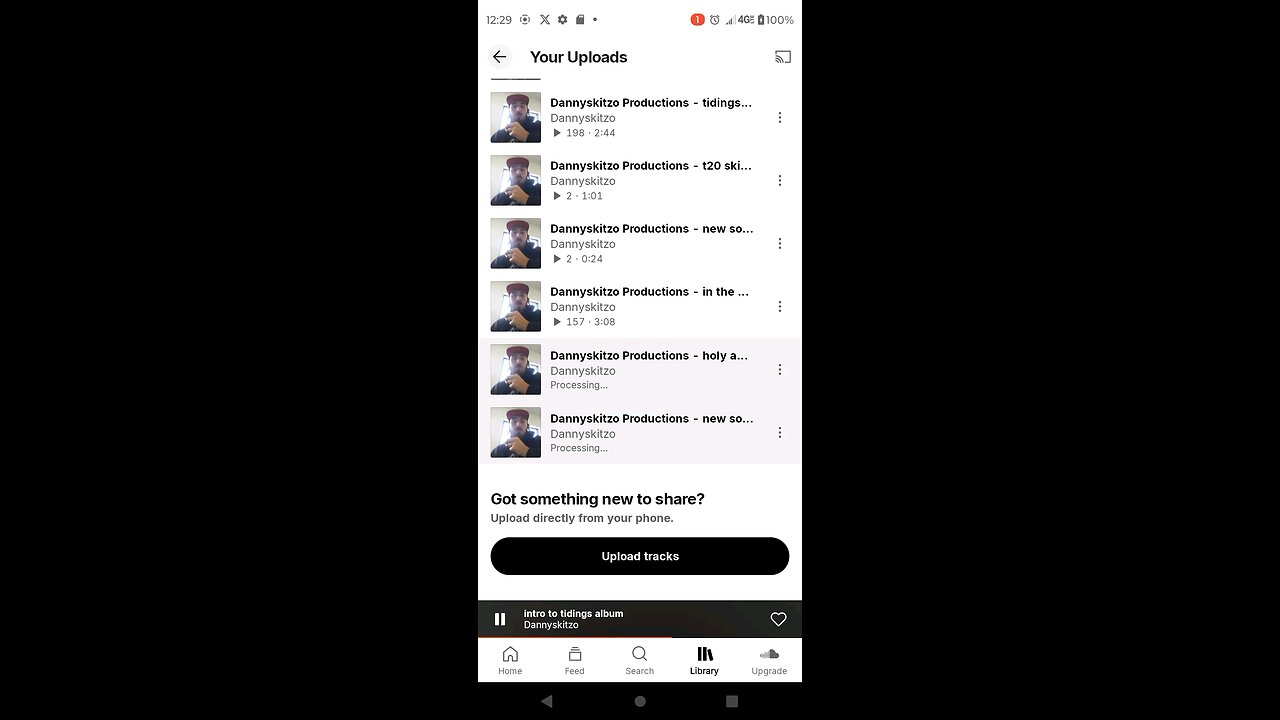 cleaning up my SoundCloud for the top songs