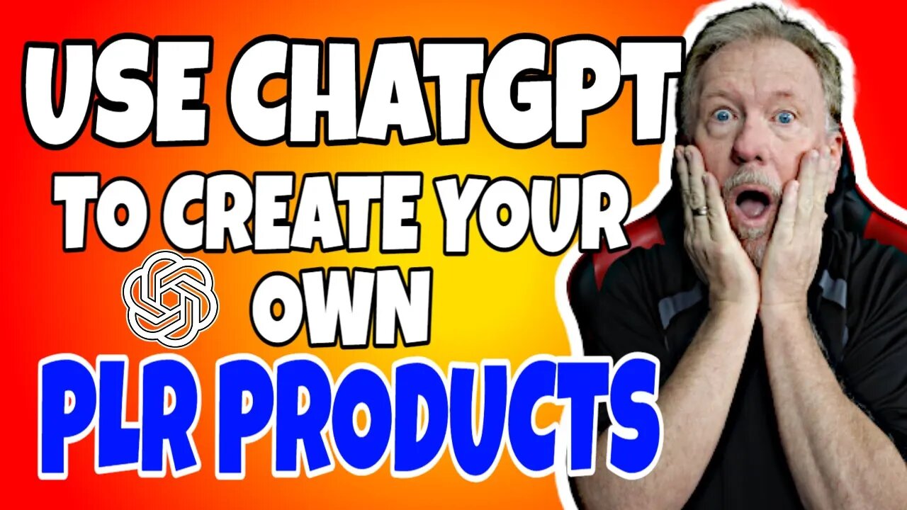 Use ChatGPT To Create Your Own PLR Products - Make Money Online