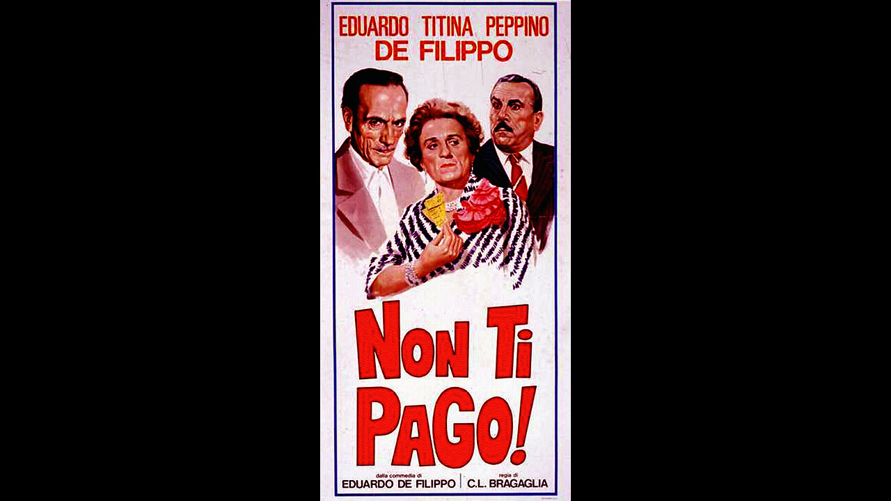 #1940 “NON TI PAGO!”😄😄😄 con Edoardo, Titina e Peppino DE FILIPPO, Regia di Carlo Ludovico BRAGAGLIA😇💖🙏 - #UN ALTRO FILM CHE AIUTA A RIPULIRE GLI OCCHI E IL CUORE...💖 -