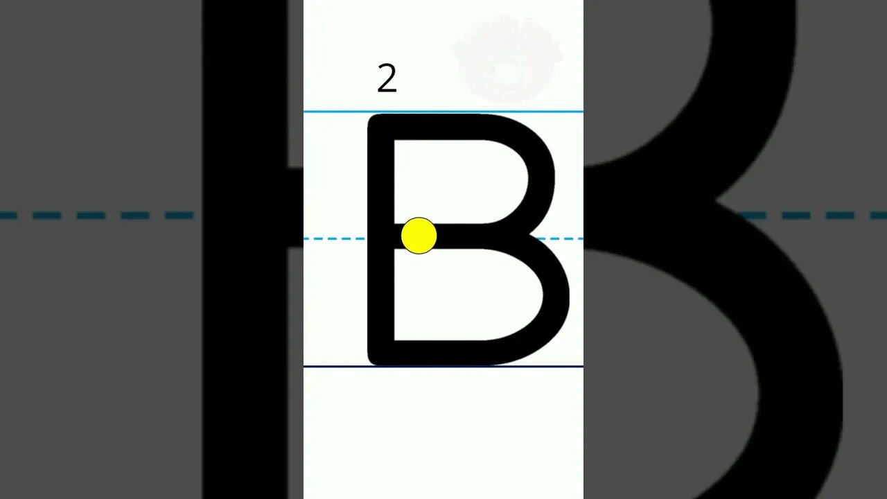 Upper and Lower Case B #shorts