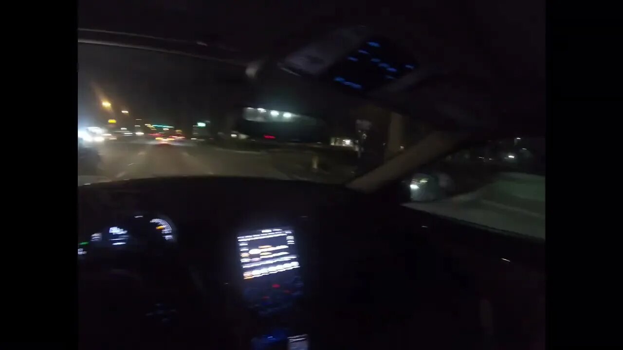 Such an irie feeling when I’m creeping and Jeeping (Nighttime Miami drive POV singalong 🎶😄)