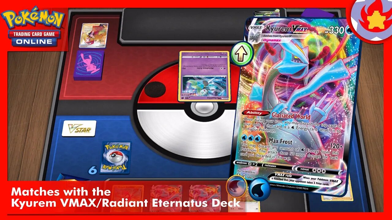 Matches with the Kyurem VMAX/Radiant Eternatus Deck | Pokemon TCG Online