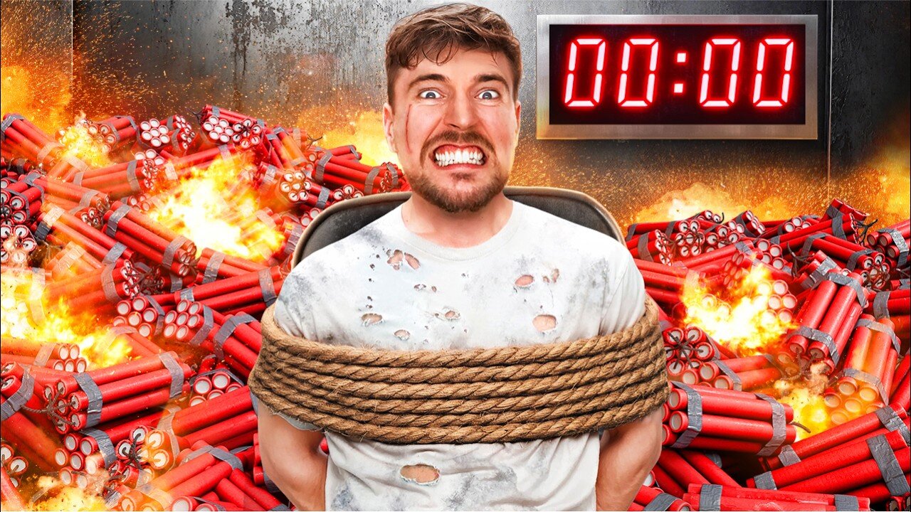 10 Minutes To Escape Or This Room Explodes! MR BEAST 0.2