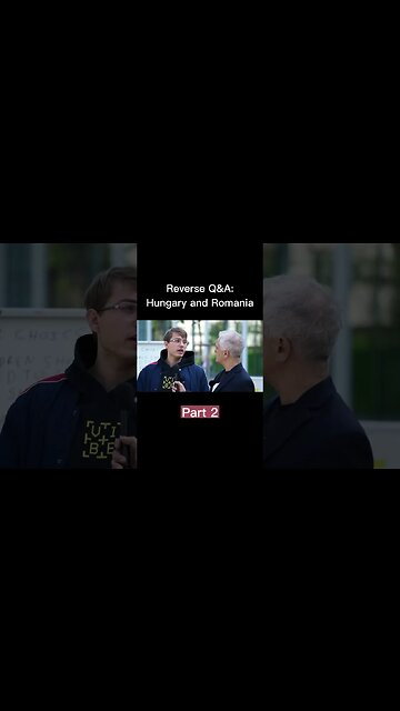PROMO | Reverse Q&A in Hungary & Romania #peterboghossian #streetepistemology #hungary #romania