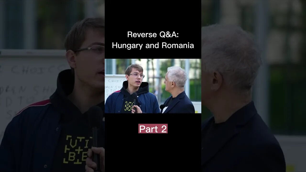 PROMO | Reverse Q&A in Hungary & Romania #peterboghossian #streetepistemology #hungary #romania