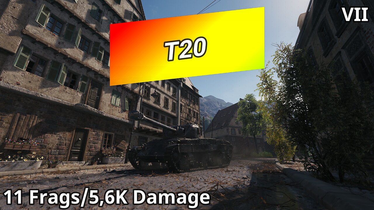 T20 (11 Frags/5,6K Damage) | World of Tanks