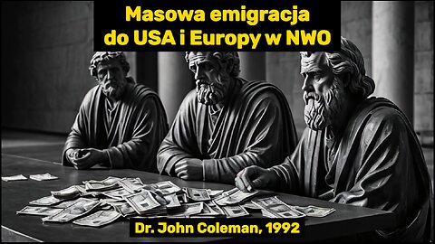 Dr John Coleman o masowej emigracji do USA i Europy w NWO