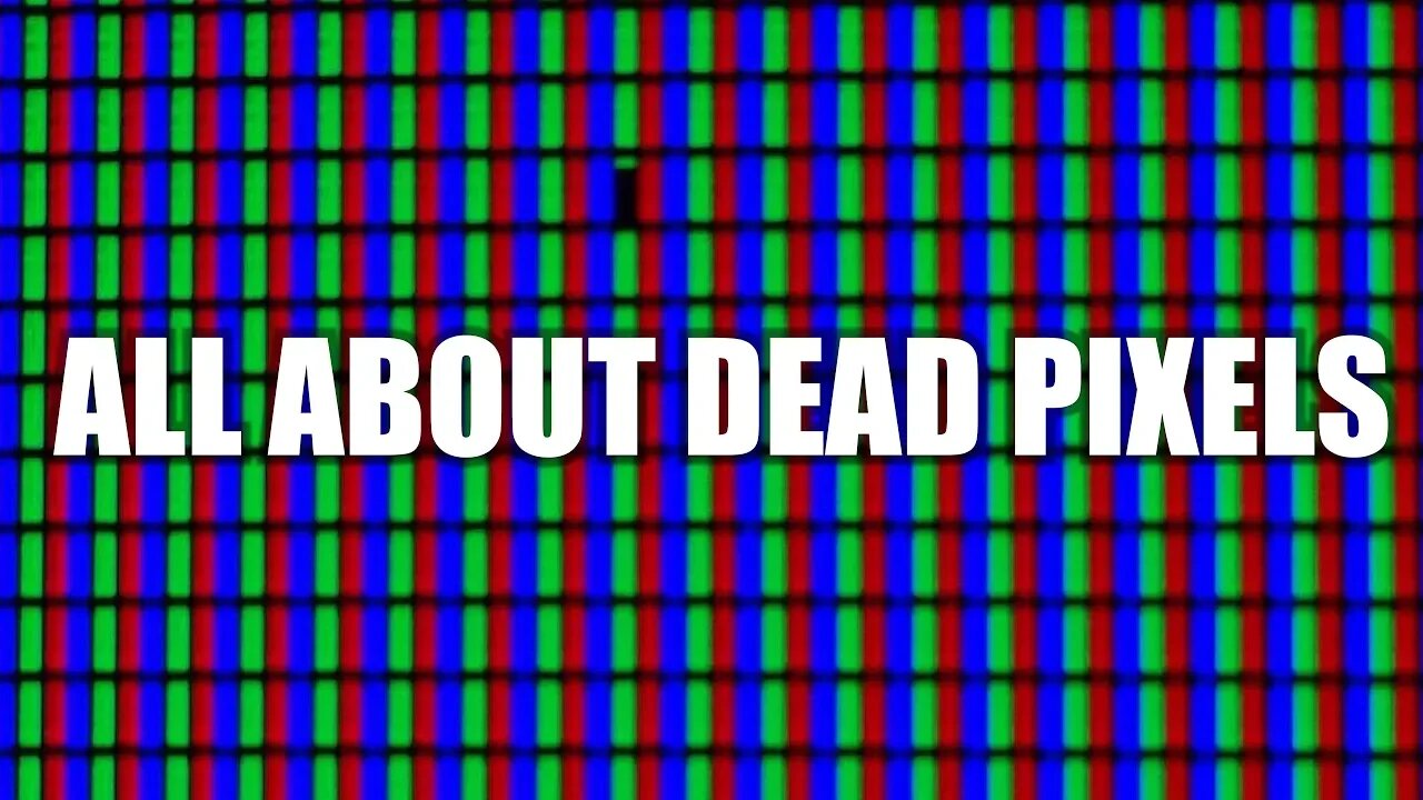 Dead, Stuck, and Hot Pixels | Display Defects