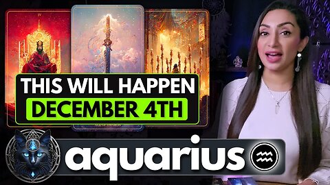 AQUARIUS ♒︎ "This Is A Really BIG Deal! You Need To Watch This!" 🐞 Aquarius Sign ☾₊‧⁺˖⋆