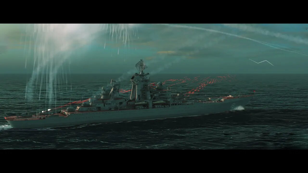 So Many Churchills with Kirov Battlecruiser - Cold Waters with Epic Mod