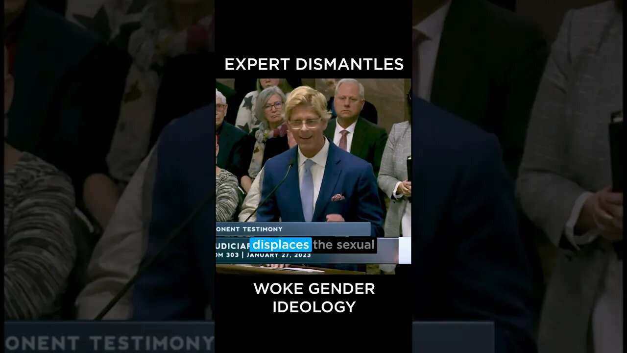 🔥 Expert DISMANTLES Woke Gender Ideology | #Shorts