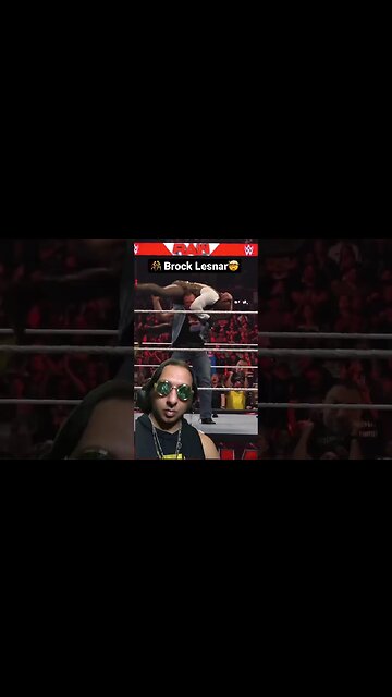 🤯 Brock Lesnar F5 Bobby Lashley Monday Night Raw #wwe #wrestling #nftarttalk