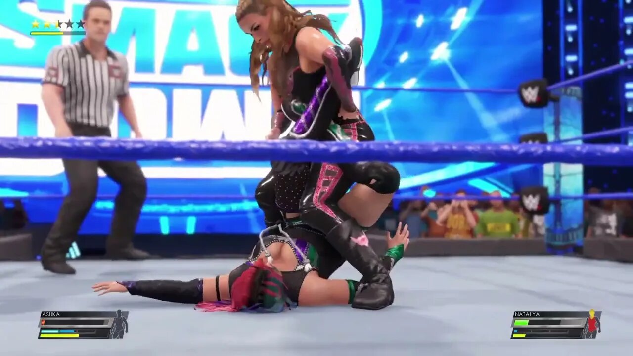 WWE 2K22: Asuka Vs. Natalya (Legend Difficulty)