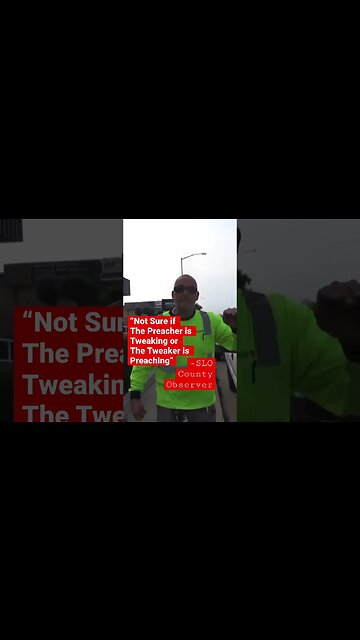 Awesome Quote from the SLO County Observer #Preacher #Tweaker @LawAndCrimeNews