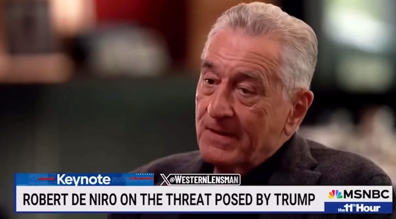 Robert De Niro Compares Trump To Hitler