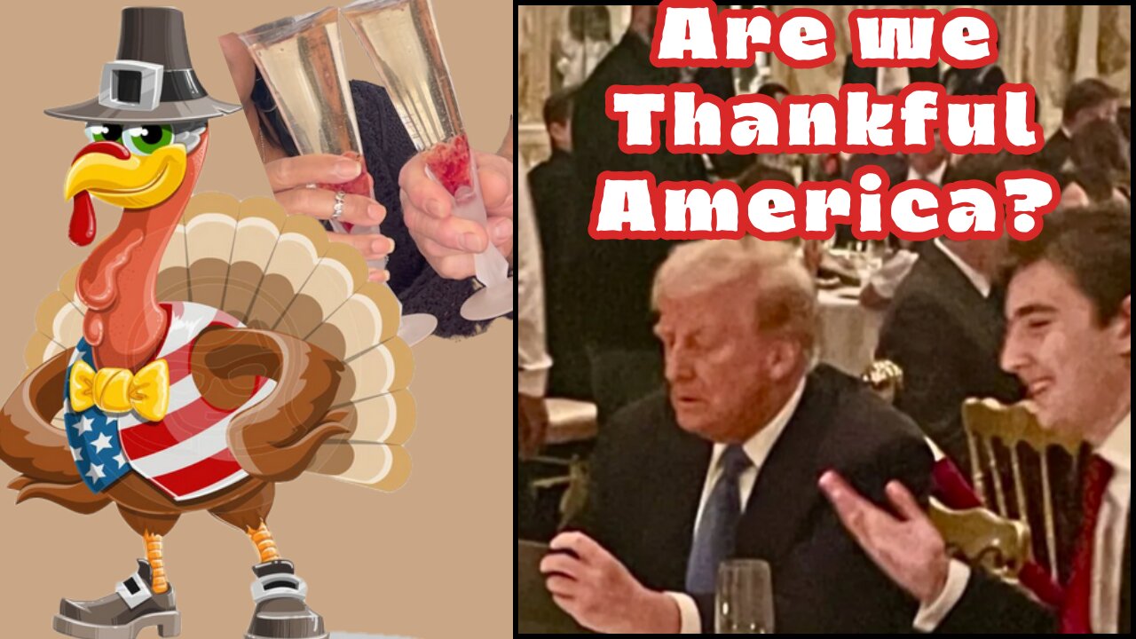 Thankful that Trump is President elect during 2024 Thanksgiving Holiday?👍👎🏽