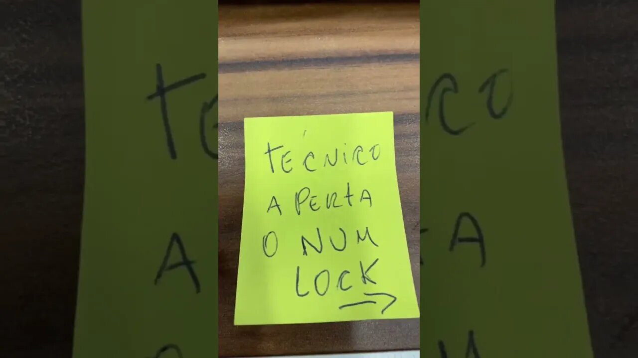 Teclado numérico não funciona #shorts #usuario