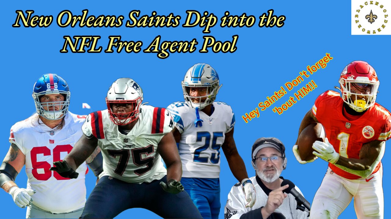 Lets Talk Saints Ep 14:Saints' Roster Reinforcements plus Upcoming Offseason Schedule