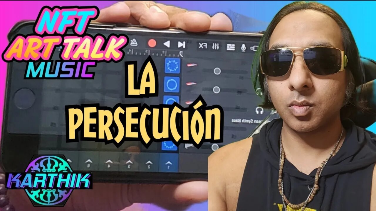 🎶🎨😎 KARTHIK - LA PERSECUCIÓN | Create a Latin Groove: Making a Latin Beat on Your iPhone @Apple