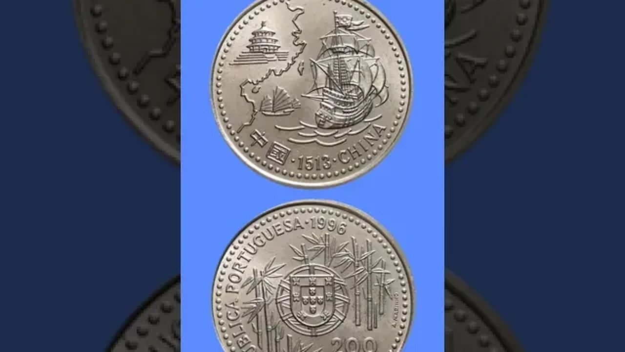 PORTUGAL 200 ESCUDOS 1996.#shorts #viral #coinnotesz