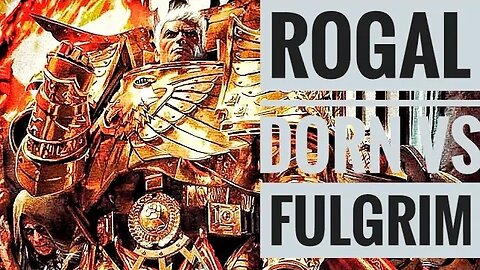 Dorn Fights Fulgrim | Saturnine