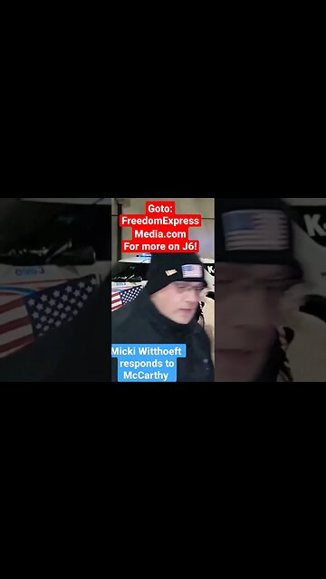 Ashli Babbitts Mom Micki Witthoeft responds to speaker McCarthy!