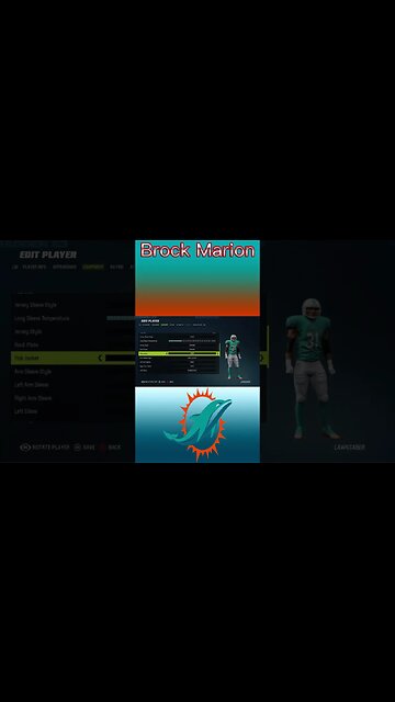How To Create Brock Marion Madden 23 #shorts