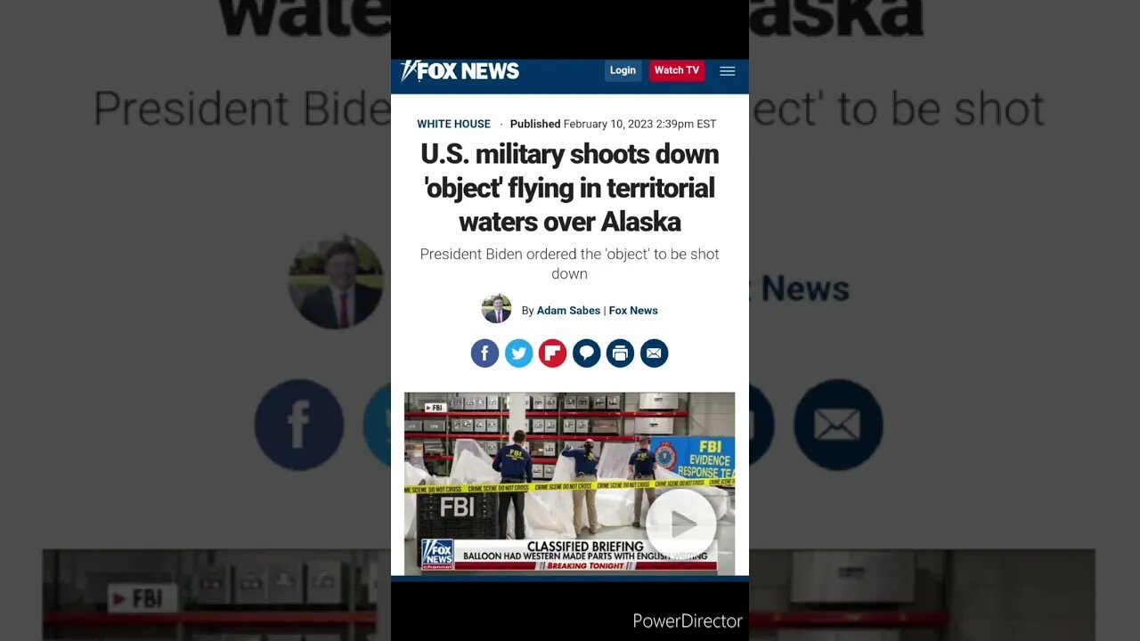 02.10.2023 BREAKING NEWS GOVERNMENT SHOOTS DOWN UNKNOWN OBJECT FLYING OVER ALASKA #UFO OR #UAP ?????