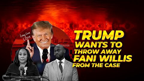 BREAKING🔥 Fani Willis DISQUALIFICATION Saga - TRUMP wants to throw away FANI WILLIS from the case🚨