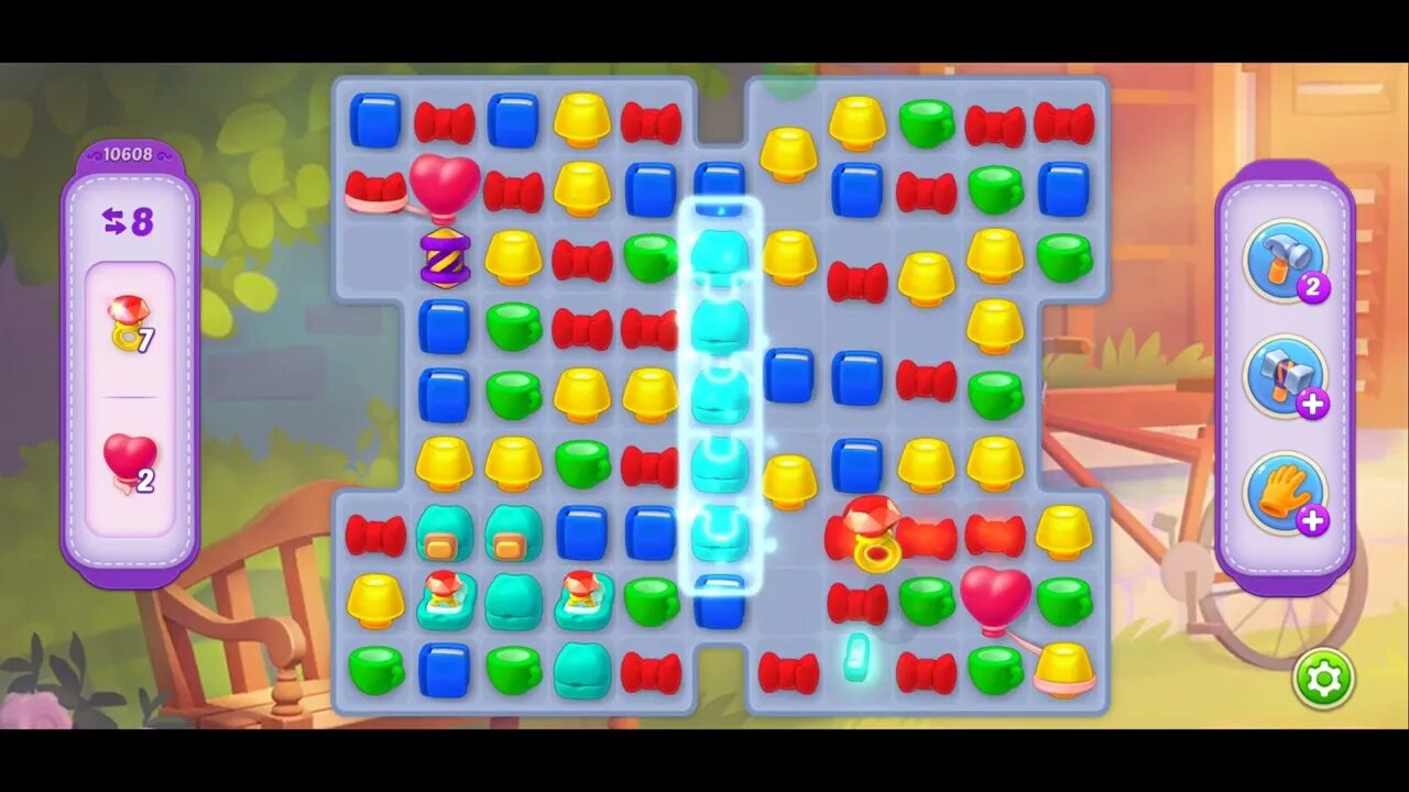 Playrix Homescapes Gameplay Walkthrough Level 10608