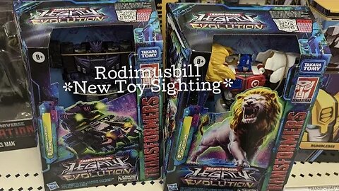 Legacy Evolution Leo Prime and Tarn Voyager Figures - Rodimusbill New Toy Sighting!