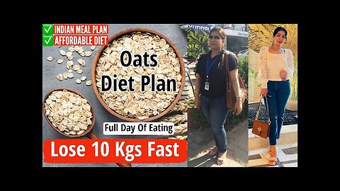 Oats Diet Plan To Lose Weight Fast For Winters In Hindi _ Quick Weight Loss With Oats