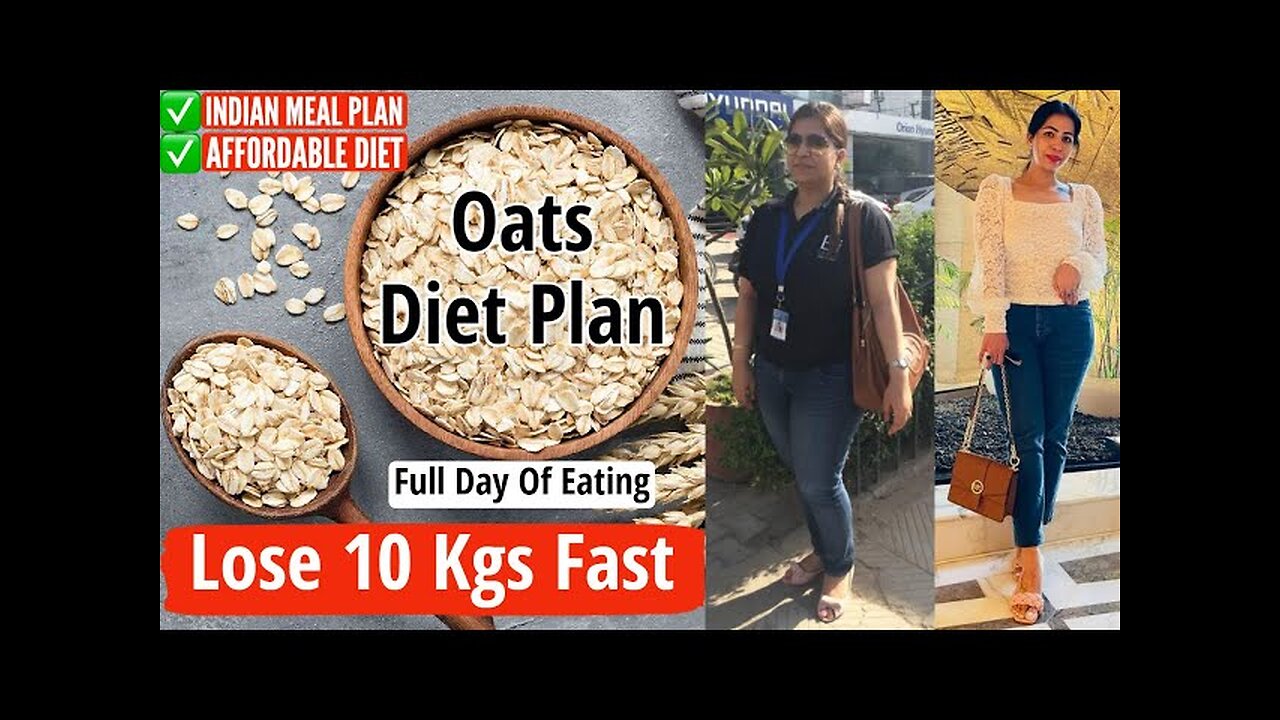 Oats Diet Plan To Lose Weight Fast For Winters In Hindi _ Quick Weight Loss With Oats