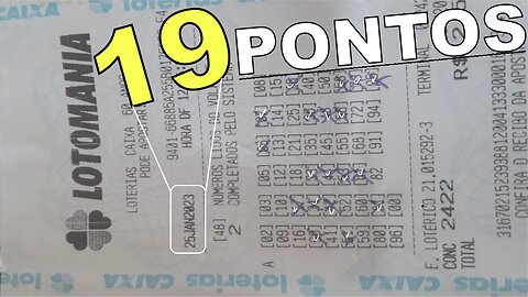LOTOMANIA GRUPO DE OURO 19 E 20 PONTOS | Ganhadores da lotomania usam e aprovam