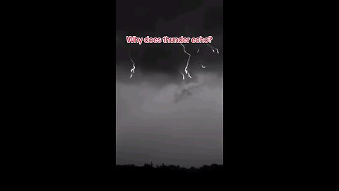When the sound confirms that we live inside a dome!