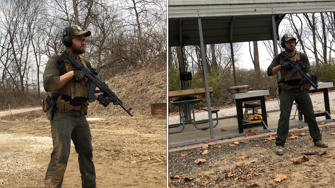 AR15 vs Ak reload
