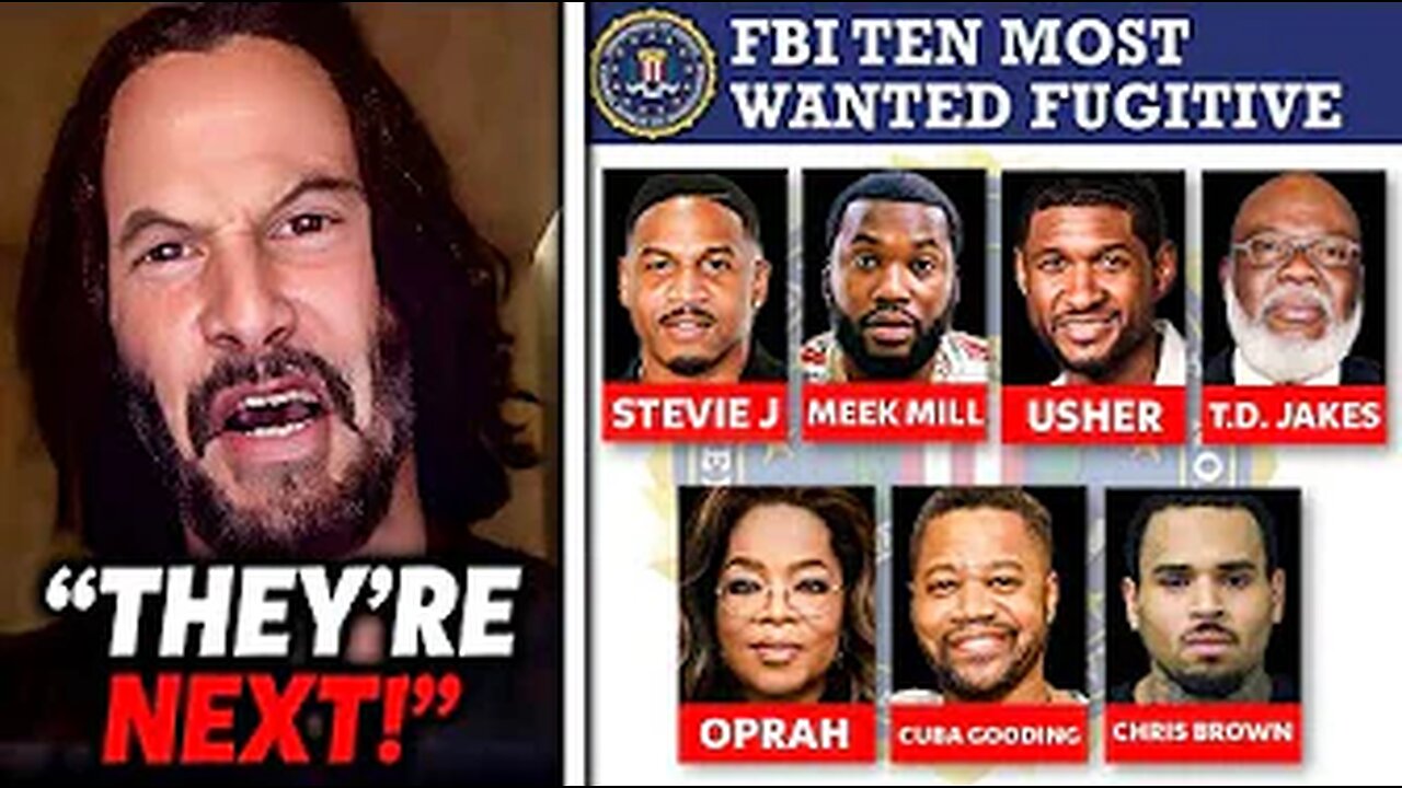 Keanu Reeves EXPOSES 13 Celebrities On FBI's Long List Of Names..