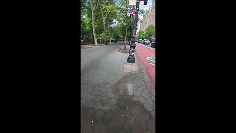 More video outside of the American Museum of Natural History on May 9, 2024.