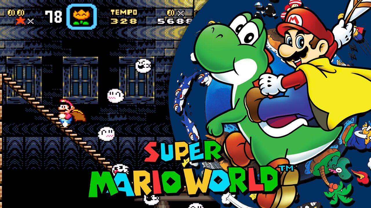 Super Mario World Ep.[03] - Caverna de baunilha.