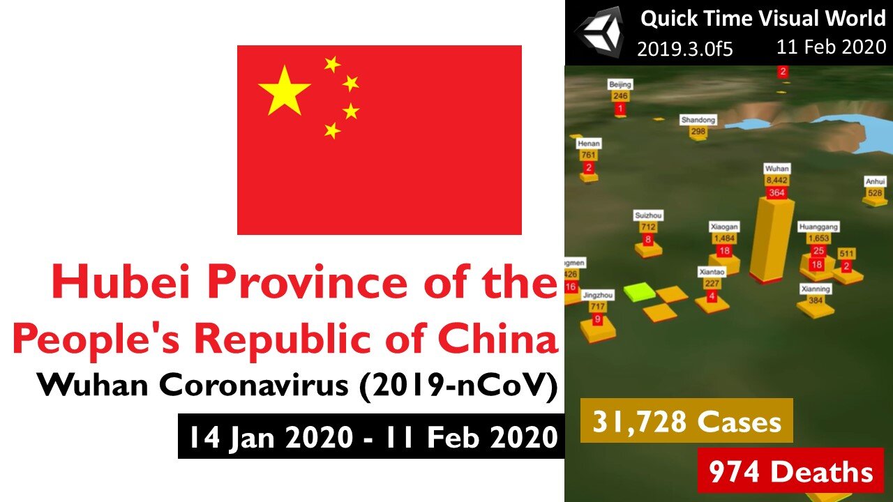 11 Feb 2020 - Wuhan Coronavirus (2019-nCoV): Hubei Province of the People's Republic of China