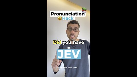 #2 Pronunciation Hack. “JEV” #englishhero