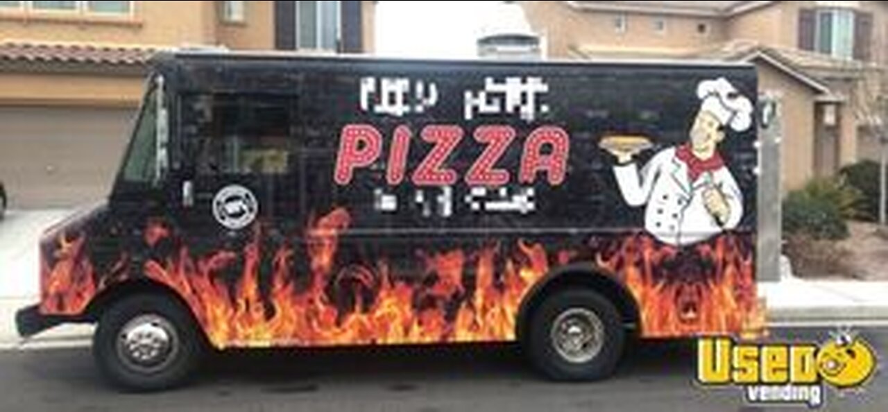 Ready to Go - 20' GMC P3500 Step Van Pizza Food Truck | Mobile Pizza Unit for Sale in Nevada