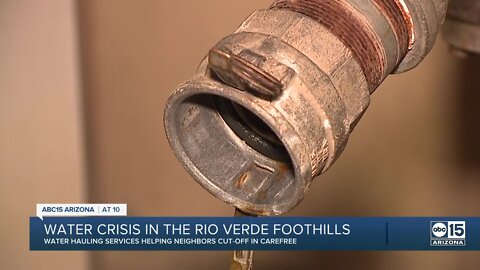 Water crisis in the Rio Verde Foothills