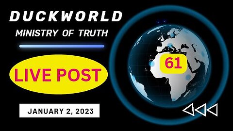 LIVE POST 61 - "1st John 2:1" January 2, 2023