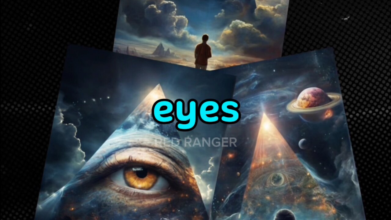 How are the eyes are projecting reality differently?