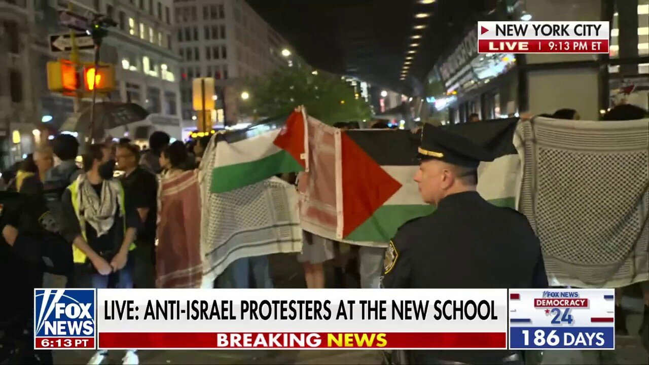 Anti-Israel Protests Break Out At The New School