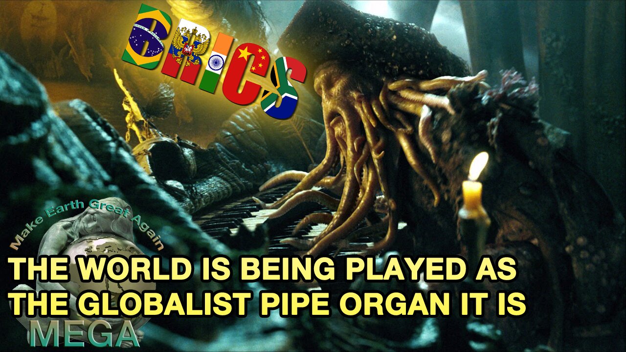 [With Subtitles] THE WORLD IS BEING PLAYED AS THE GLOBALIST PIPE ORGAN IT IS - Globalist Controlled Russia Just Said Globalist BRICS Initiative Must Be Prepared For Globalist Dollar’s Collapse!