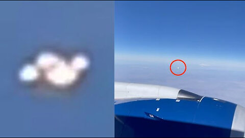 Barbell UFO seen by Air Passenger over USA